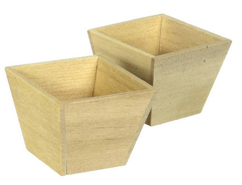 Large Planter, Wood, 1pc