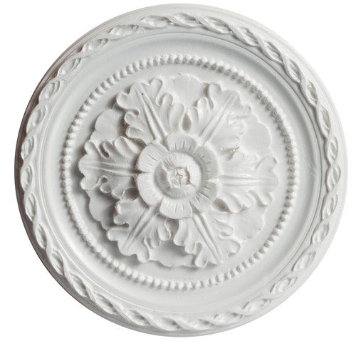 Ceiling Medallion Leaf, 2 3/4"