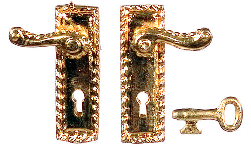 Knob Key Plate and Key, 3pc