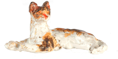 1/4" Scale Cat, Calico, Head Up