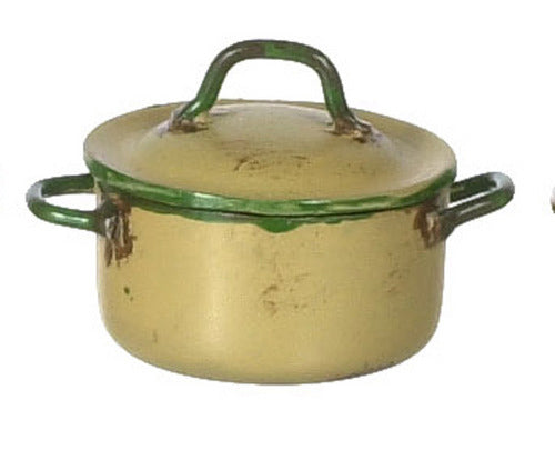 Casserole Dish with Lid, Medium, Gold