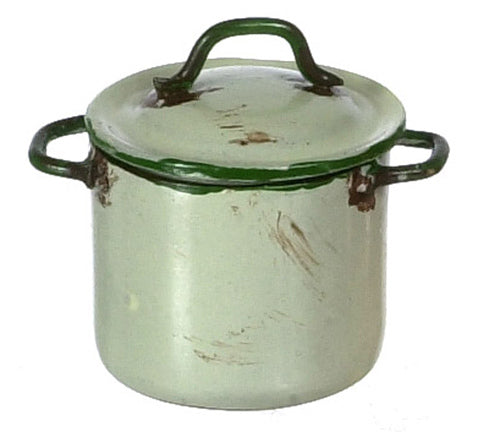 Pot with Lid, Beige, Small