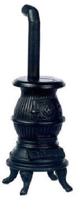 Pot Belly Stove, Black
