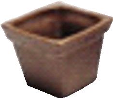 Square Terra Cotta Pot