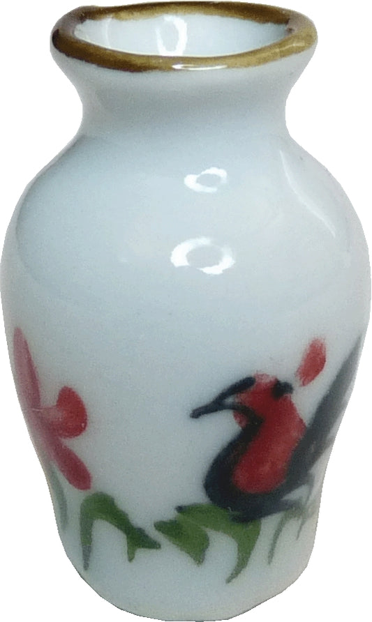 Rooster Ginger Vase