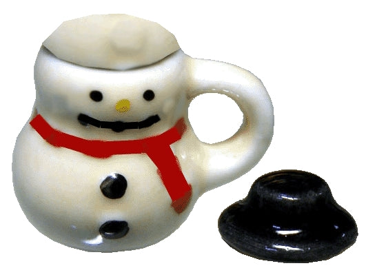 Snowman Mug with Top Hat