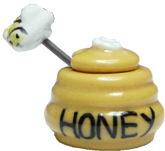 Beehive Honey Jar