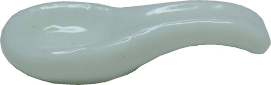 White Ceramic Spoon Rest