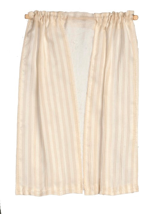 Curtains with Ecru Stripe