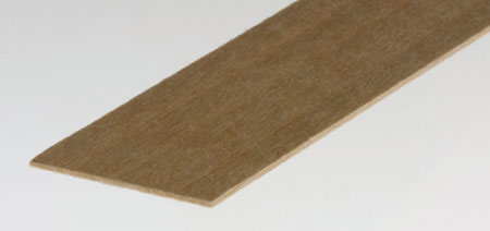 Basswood Stripwood, 1/32" X 1" X 24"