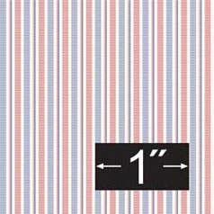 Grosgrain Blueberry Stripe, Wallpaper