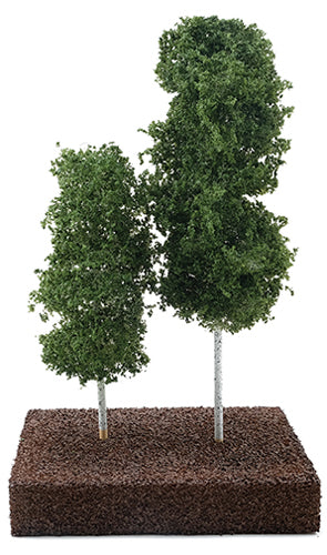 Green Aspen Grove Tree on Spike 6"/9"