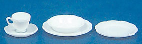 One Place Setting, 5pc. White