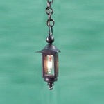 Hanging Coach Lamp, Black