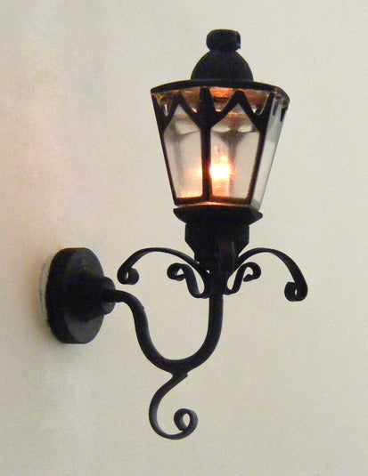 Black Gothic Coach Lamp