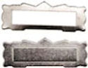 Mail Slot, 1pk, Satin Nickle