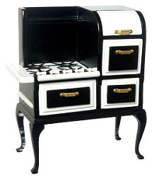 1920s Stove & Oven, Black