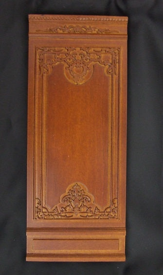 Fancy Wall Panel, 4" Walnut