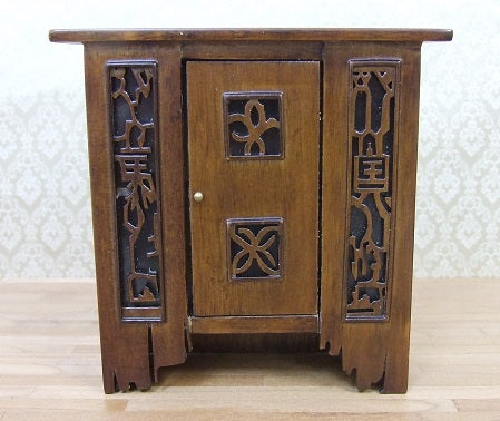 Spanish Style Bookcase, Walnut