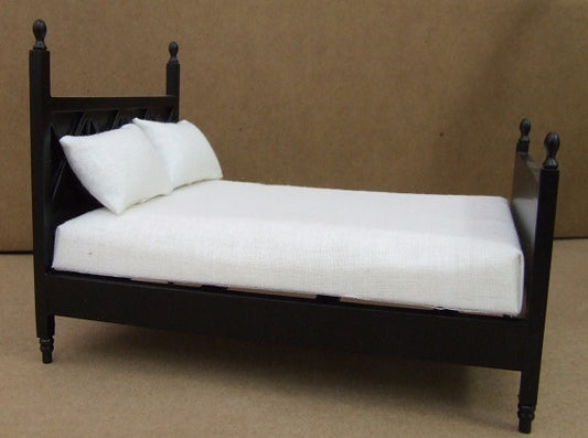 Ashley Double Bed, Ebony