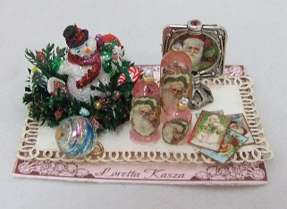 Christma Tray, Filled with Perfume