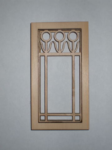 Prairie Flower Top Narrow Window