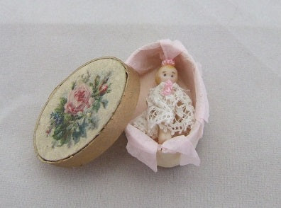 Baby Doll in Oval Box