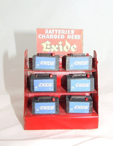 Exide Metal Battery Display