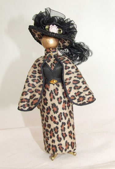 Mannequin, Leopard Dress with Hat