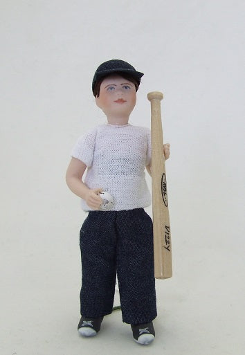 Baseball Boy Doll