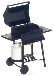 Barbeque Grill with Propane, Black