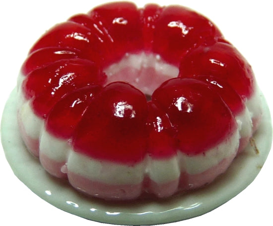 Jello Mold on Plate