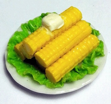 Plate of Corn on the Cob