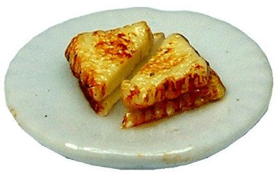 Grilled Cheese Sandwich on a Plate