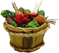 Vegetables in Bushel Basket