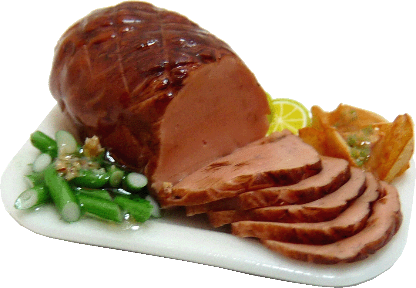 Roast on Ceramic Tray