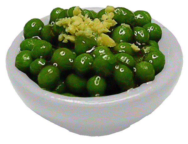 Peas in Bowl