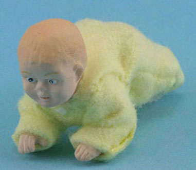 Crawling Baby, Yellow