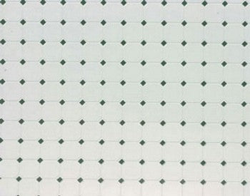 White & Dark Green Diamond Tile Sheet