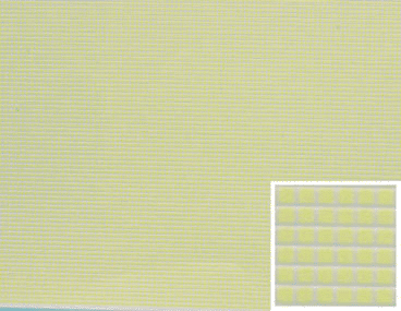 Tile Floor, Yellow, 1/8" Square Tiles