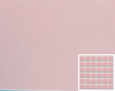Pink Tile Sheet 1/8" Square Tiles