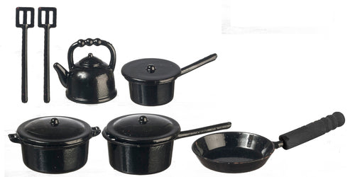 Black Kitchenware, 10pc