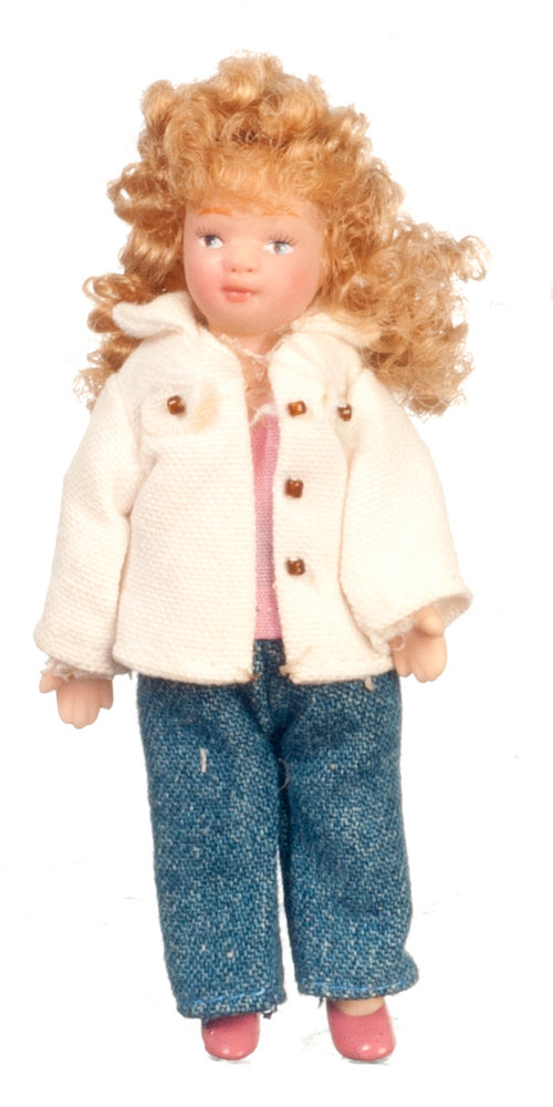 Modern Porcelain Girl Doll