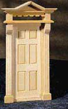 1/2" Scale Victorian Prehung Door