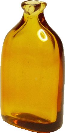 Amber Flask Glass