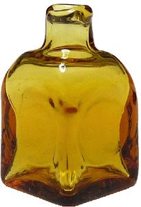 Amber Iodine Bottle, Diamond Shape