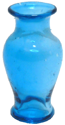 Turquoise Pedestal Vase