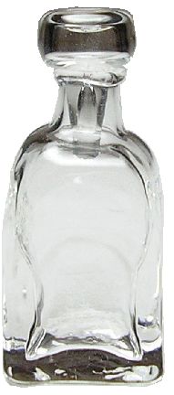 Square Decanter with Top