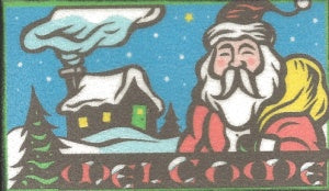 Welcome Mat, Santa with Bag