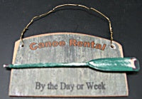 Canoe Rental Sign, Variety